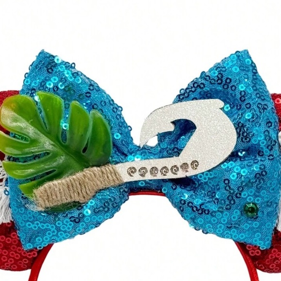 Moana Maui Hook Mouse Ears Headbands for Disneyland Walt Disney World WDW - Picture 4 of 5